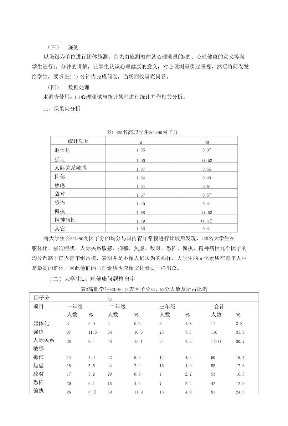 學(xué)生心理健康教育課程滿意度調(diào)查，探索與啟示