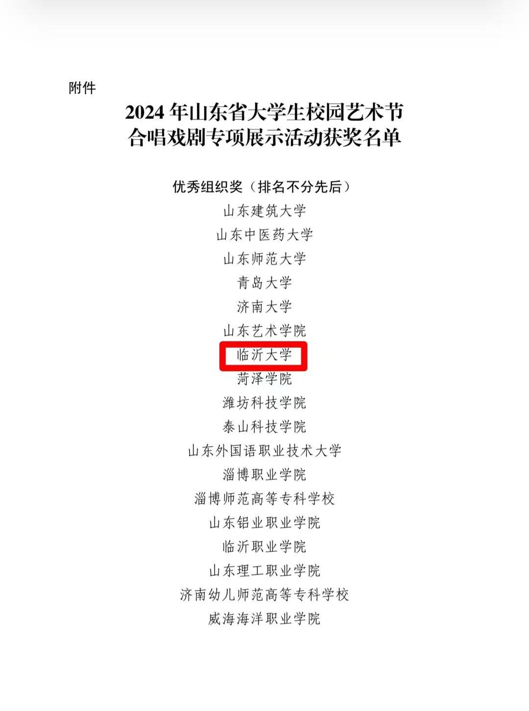 喜訊！我院在山東省大學(xué)生校園藝術(shù)節(jié)合唱戲劇專項(xiàng)活動(dòng)中再創(chuàng)輝煌業(yè)績(jī)！