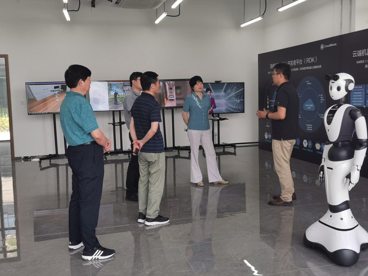 上海達(dá)闥機(jī)器人有限公司深度探訪，拓展崗位，共促發(fā)展