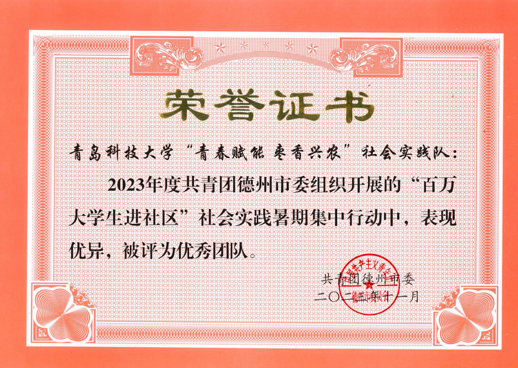 我院榮獲多項省級表彰，2023年度百萬大學生進社區(qū)社會實踐活動成果顯著