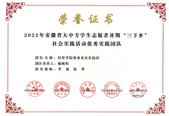 我院在山東省大學(xué)生暑期三下鄉(xiāng)社會實踐中榮獲佳績