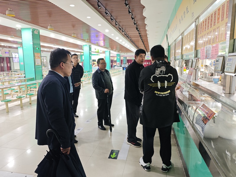 省四進(jìn)工作組來校督導(dǎo)檢查校園安全工作