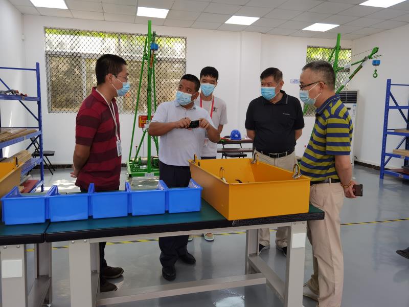 學院實地調(diào)研建筑施工特種作業(yè)人員培訓中心