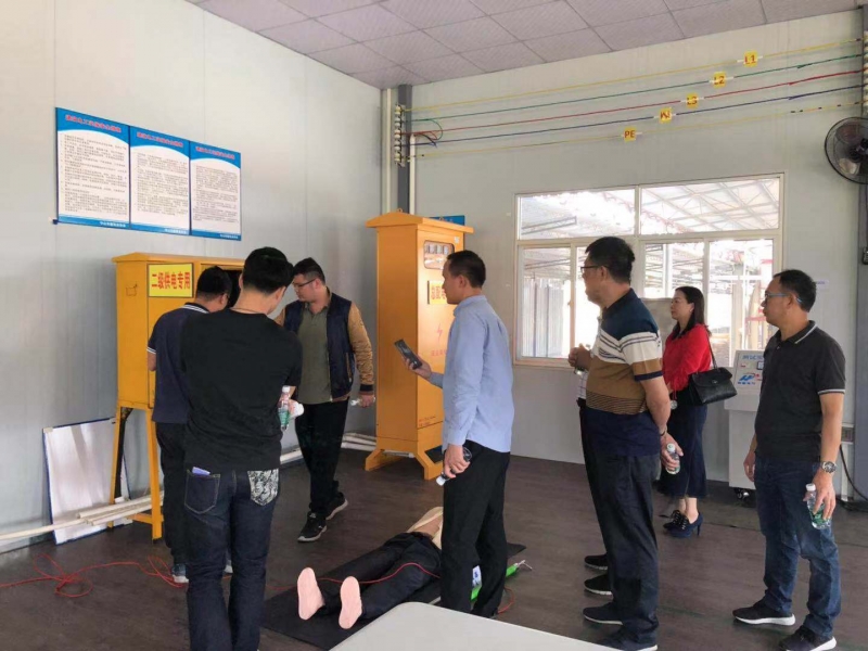 學院赴建筑施工特種作業(yè)人員培訓中心實地調(diào)研
