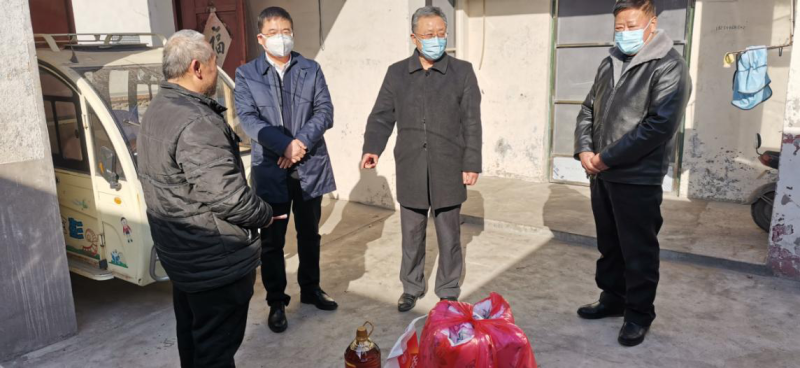 院長畢于民春節(jié)慰問駐村工作組，共筑新春希望，傳遞溫暖關(guān)懷