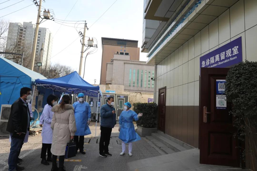 山東省督查組對我院進(jìn)行常態(tài)化疫情防控工作督導(dǎo)檢查