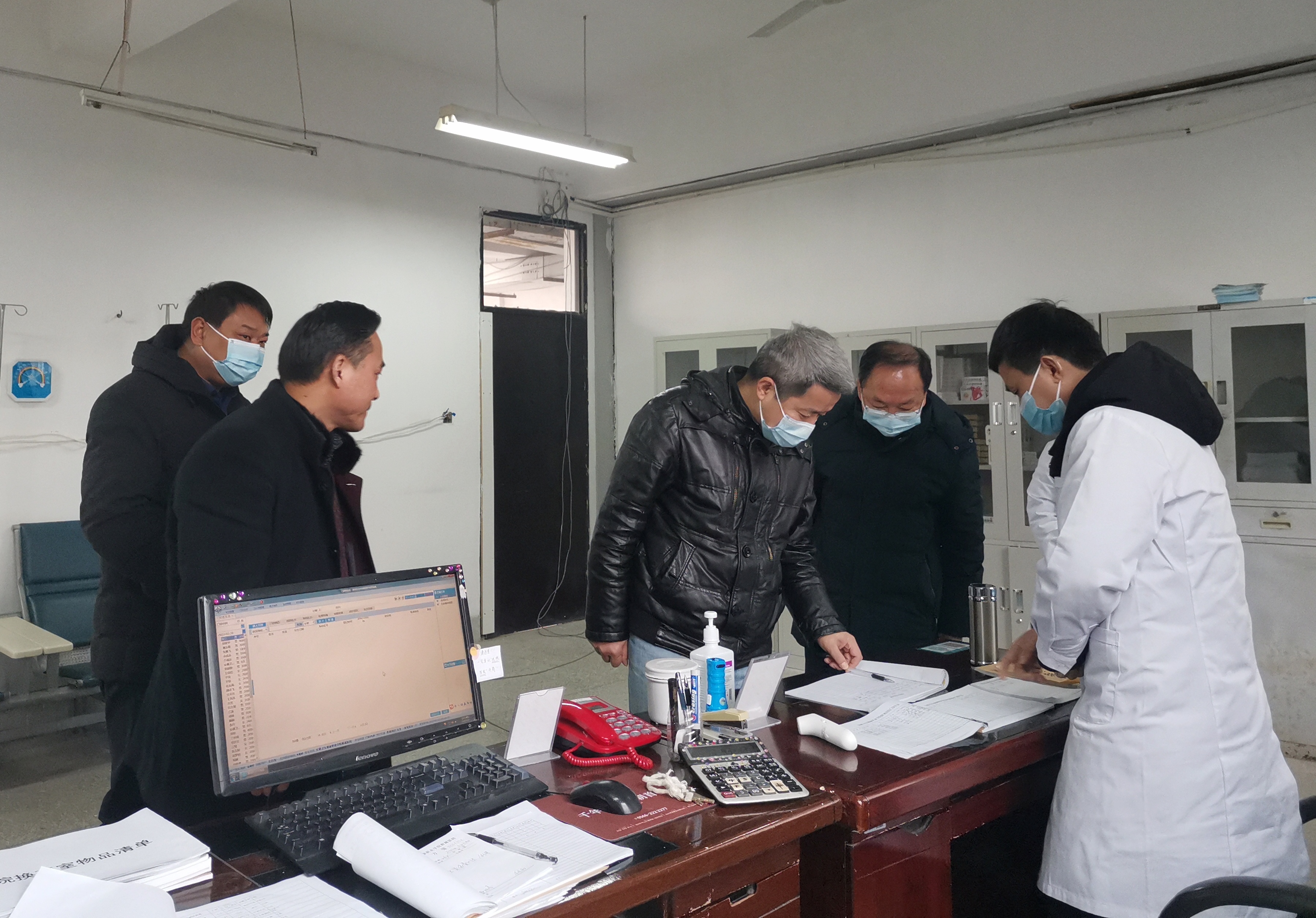 市教育局督查組督查我院疫情防控工作進展