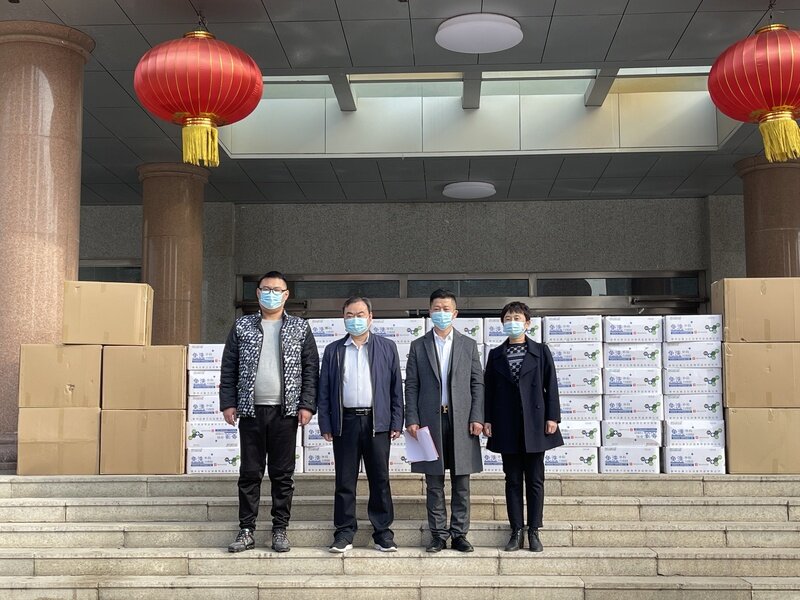 濟(jì)南舜華餐飲有限公司慷慨捐贈(zèng)抗疫情物資，攜手共筑健康防線