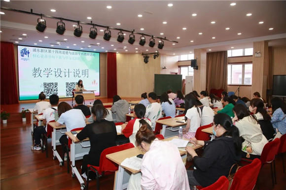 孟津?qū)W校承辦通州區(qū)教學(xué)研討活動，深化核心素養(yǎng)發(fā)展下的單元教學(xué)研究